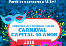 Termina nesta sexta as inscrições para escolha do mascote para o Carnaval 2018