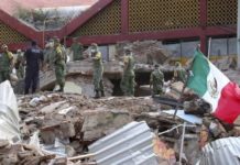 Forte terremoto atinge o México