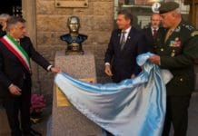 Marechal Mascarenhas de Moraes recebe homenagens no Posto de Comando que ocupava na II Guerra Mundial