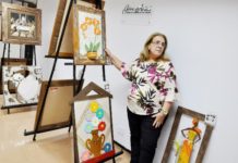 Artista Neide Pretti expõe acervo em homenagem às mães na ALMS