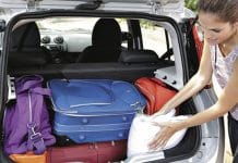 Especialistas do Detran alertam sobre bagagem solta no carro durante viagem