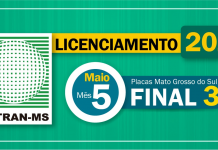 Prazo para pagar licenciamento de veículos com placas final 3 termina amanhã