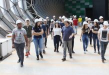 Acadêmicos de Engenharia de Pato Branco visitam o Aquário do Pantanal