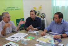 Governo Presente: Figueirão pede equipamentos e destaca municipalismo do governador Reinaldo Azambuja