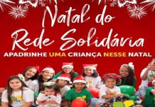 Padrinhos farão o Natal das crianças na Rede Solidária