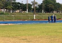 Pista oficial de atletismo está em fase final e entrega será em janeiro