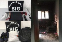 Ladrão que furtou e incendiou casa é ouvido e liberado pela polícia