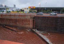 Trecho danificado na Ernesto Geisel será recuperado com obra de revitalização do Anhandui