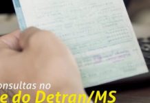Sem sair de casa, condutor pode consultar vários serviços no site do Detran-MS
