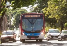 Prefeitura amplia frota de ônibus para atender reabertura do comércio; Usuário só poderá viajar sentado
