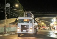 Prefeitura começa desinfecção dos Corredores de Ônibus nos Bairros de Campo Grande