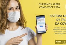 Prefeitura lança Sistema on-line de triagem dos sintomas da Covid-19
