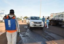 Barreiras sanitárias fixas abordaram mais de cinco mil pessoas no primeiro dia de trabalho