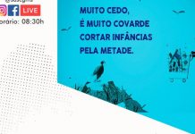 No Mês alusivo contra trabalho infantil, SAS Promove lives Educativas