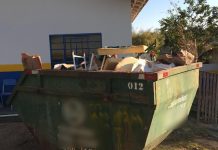 Pedreiro mata colega de trabalho dentro de escola em MS e esconde corpo em caçamba de entulho