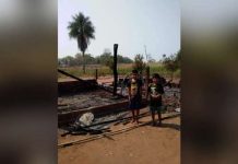 Família com 6 crianças perde tudo em incêndio durante parto da caçula