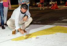 Prefeito visita colaboração coletiva que maraca ação na rua José Antônio