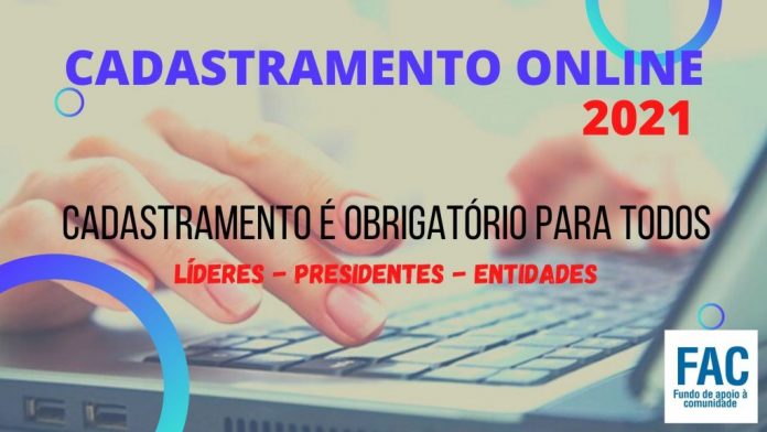 ENTIDADES ATENDIDAS PELO FAC DEVEM FAZER CADASTRO ONLINE PARA CONTINUAR RECEBENDO DOAÇÕES