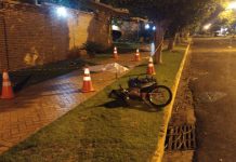 Jovem morre após cair de motocicleta em bairro de Campo Grande