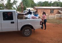 FAC ENTREGA COBERTORES E CESTAS BÁSICAS PARA FAMÍLIAS DE ANHANDUÍ E ASSENTAMENTO