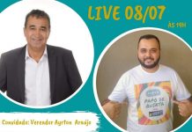 No dia 08 de julho o vereador Ayrton Araújo participou da Live com Diego Carvalho do Aero Rancho