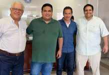 Mesmo sendo pré-candidato ao governo de MS e ter sido lançado pelo Presidente nacional do PSD ¨Kassab¨, Marquinhos visita Corumbá