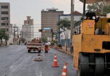 PREFEITURA RETOMA RECAPEAMENTO NA ÁREA CENTRAL NESTE SÁBADO