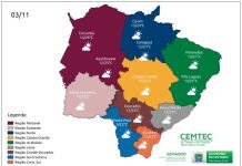 Quinta-feira terá tempo estável, com mínima de 9°C na região de fronteira do Estado