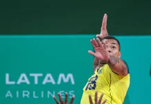 Pan 2023: Darlan puxa a fila, e Brasil domina Colômbia na estreia no vôlei