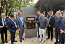 Gerson destaca preservação da memória institucional em inauguração do estacionamento e lançamento de livro dos 45 anos da ALEMS