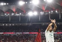 Paulinho, do Palmeiras, é denunciado por comemoração de gol contra o Flamengo