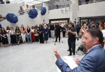 TBT ¨Gerson participa de homenagem às mães na ALEMS e destaca união familiar como legado¨