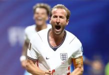 Kane brilha, Inglaterra elimina RD Congo e pega o México nas oitavas