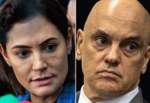Filhos de Bolsonaro desconfiam de aproximação entre Michelle e Moraes
