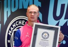 Haaland recebe certificado do Guinness por quatro recordes que alcançou no futebol; veja quais são