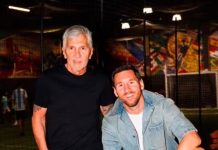 Messi se despede do pai com mensagem emocionante: “Te amo, não sei o que fazer sem você”