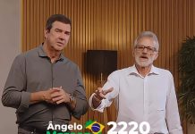 Ângelo Marcon 2220 para Deputado Federal e Eduardo Riedel para Governador