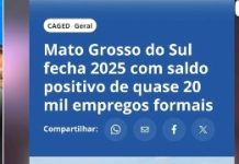 Angelo Marcon ¨MS crescendo com nosso governador Eduardo Riedel¨