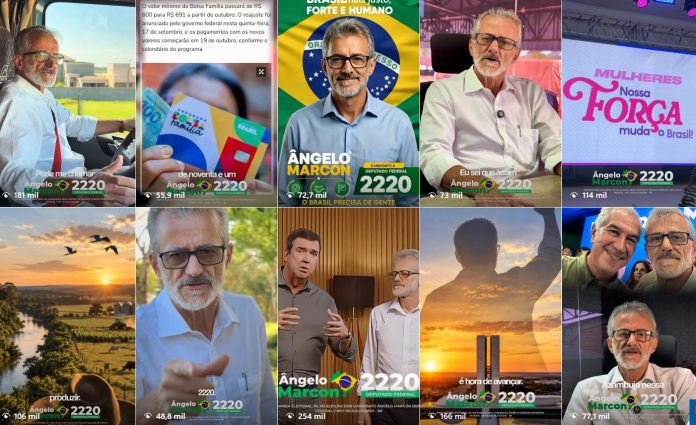 Angelo Marcon nas Redes