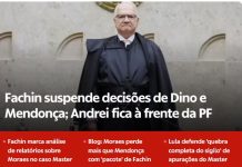 Fachin suspende decisão de Mendonça que afastou Andrei Rodrigues da PF e decisão de Dino que reintegrou diretor