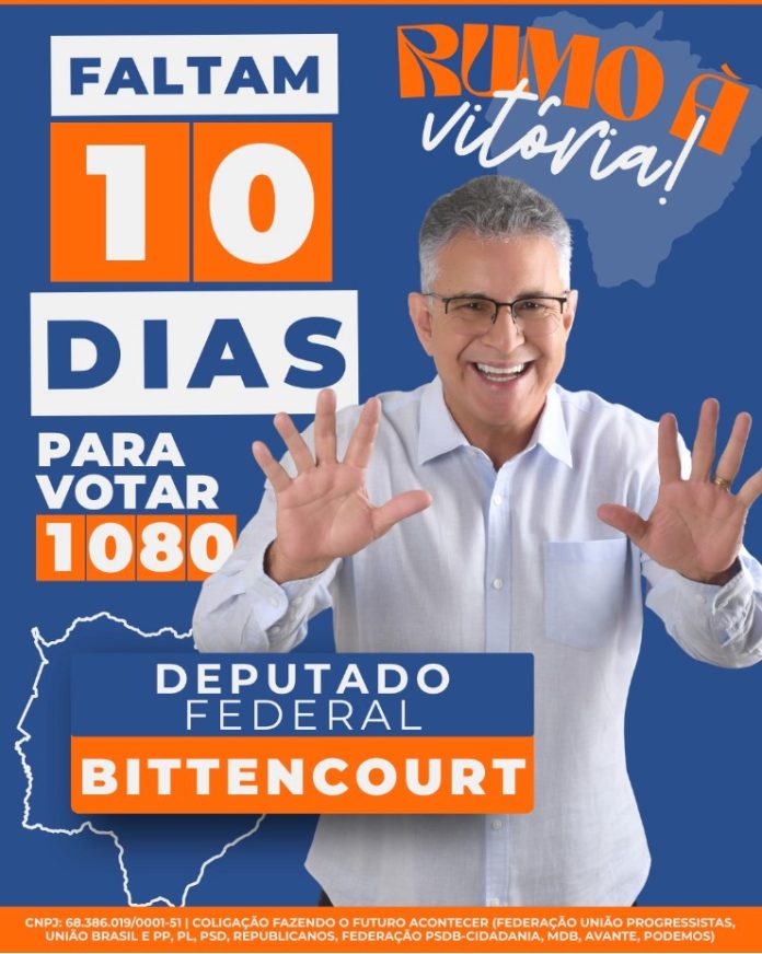 Faltam 10 dias